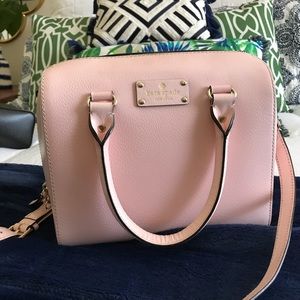 Kate Spade light pink bucket purse!